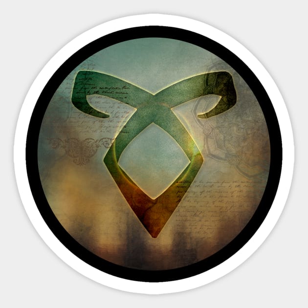 Shadowhunters Inspired Angelic Power Rune Sticker by AjDreamCraft